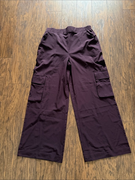 Fabletics Pants - Fabletics Maroon Wide Leg Pants